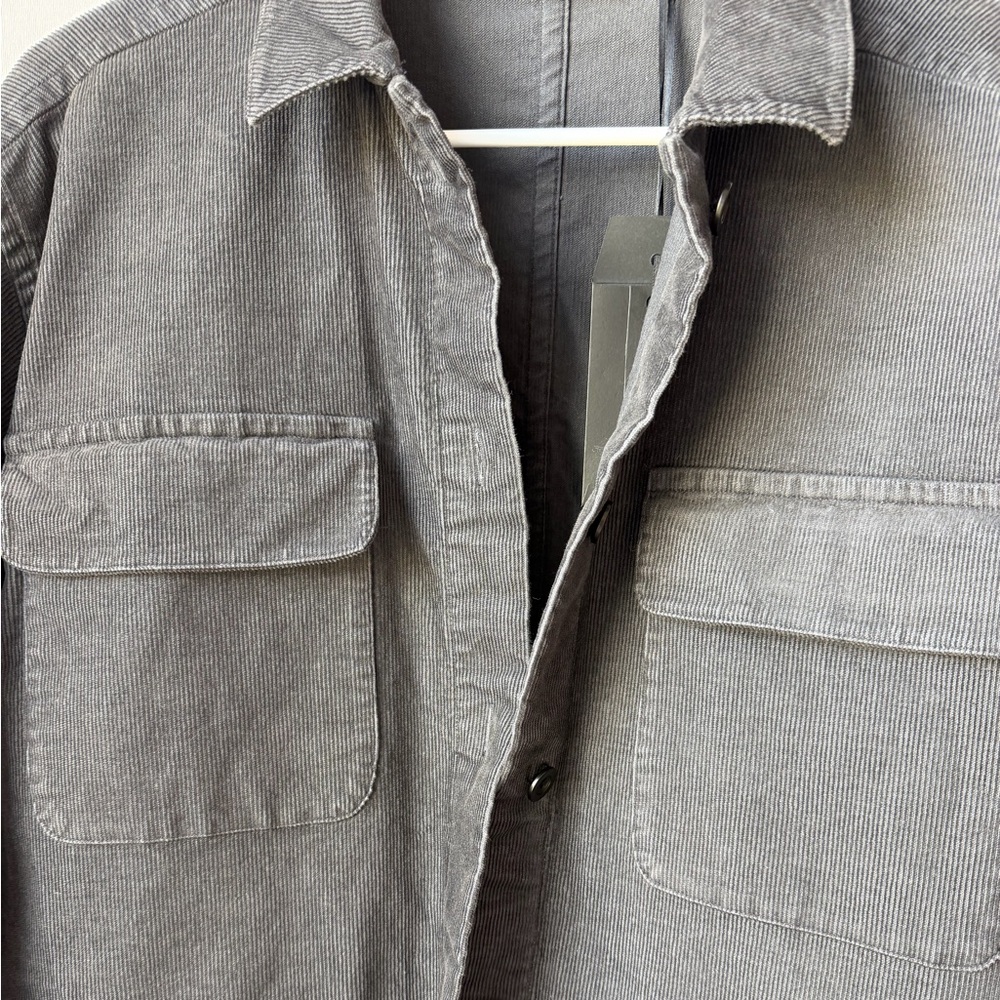 Jenni Kayne Corduroy Jacket Washed Black Size M New with Tags - Picture 4 of 7